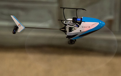 Integrated Telemetry for the Blade Nano S3 BNF Basic RC Helicopter