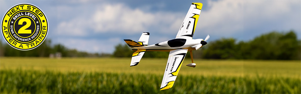 Skill Level 2 for the E-flite Sportix 1.1m