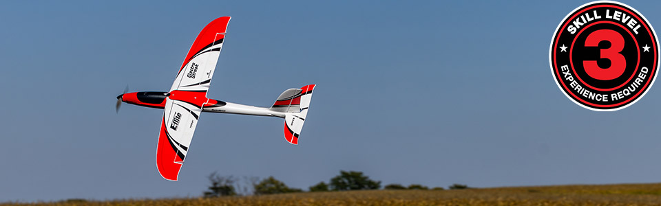 Skill Level 3 for the E-flite ElectroStreak 1.1m RC Airplane