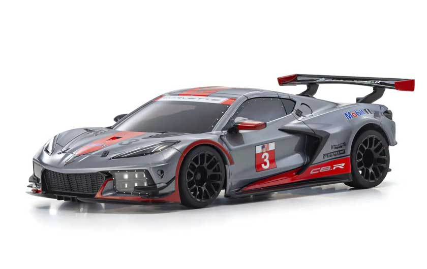 Includes a detailed Chevrolet Corvette C8.R body