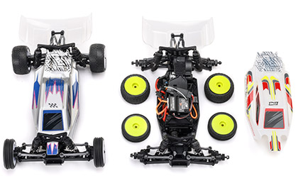 Losi Micro-B 1/24 2WD RC Buggy, RTR, White | Supercheap Hobbies