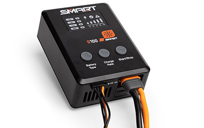 SELECT IC3¬ OR IC5¬ CHARGING OUTPUT for the Spektrum Smart Charger and Power Supply Combo