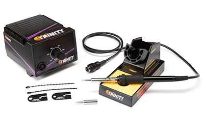 PERFECT FOR HOME, TRACK, OR FIELD USE for the Trinity Soldering Station