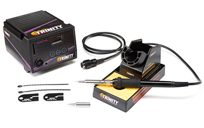 IDEAL FOR HOME, TRACK, OR FIELD for the Trinity Digital Soldering Station