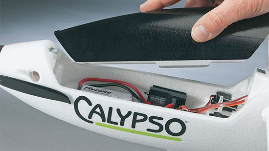 Flyzone Calypso Brushless Tx-R - onboard hatch