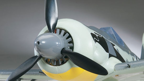 Flyzone Focke-Wulf Fw 190 Rx-R - 3-blade propeller Flyzone Focke-Wulf Fw 190 Rx-R - 3-blade propeller
