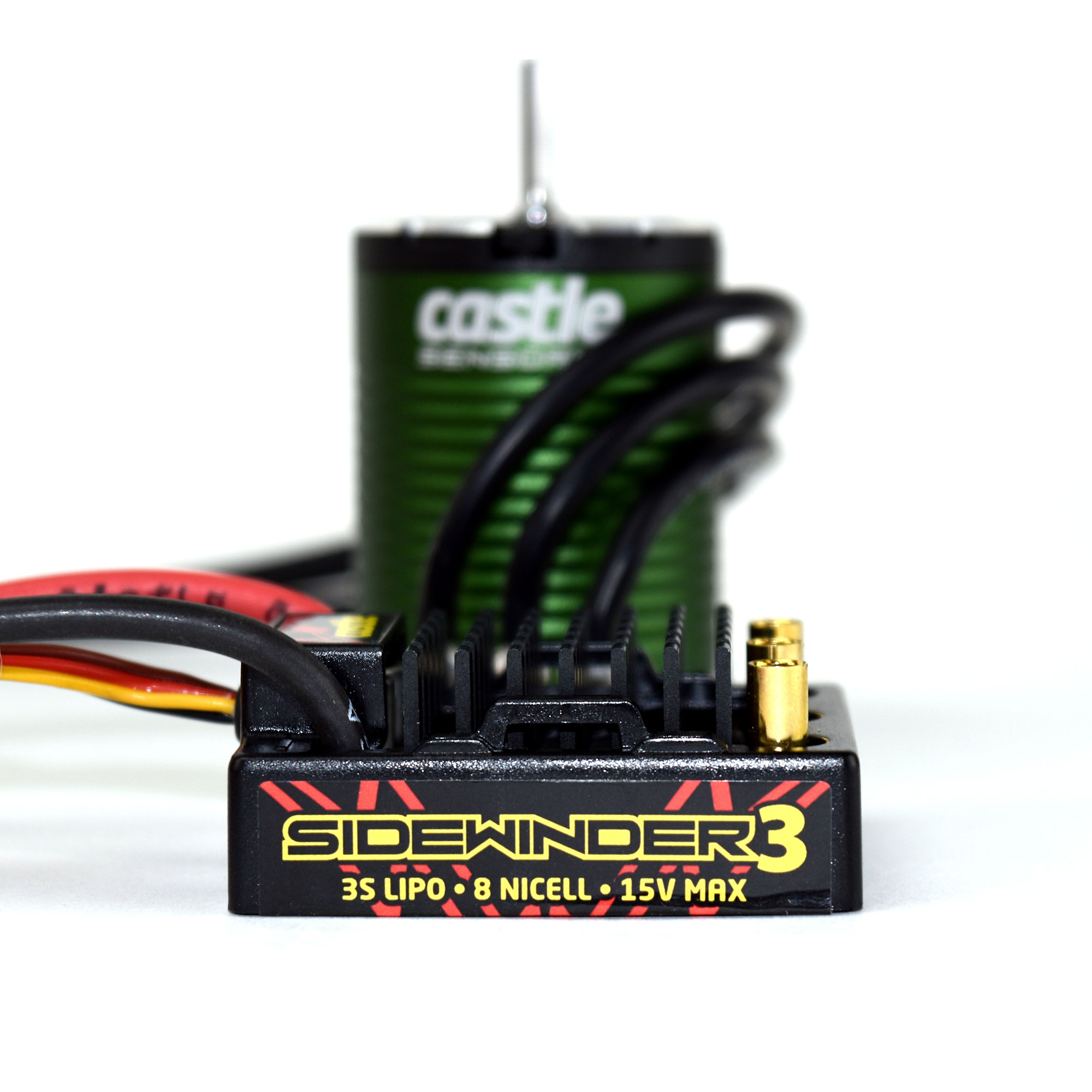 Castle Creations 1/10 SV3 Sidewinder Waterproof ESC/1406-6900Kv