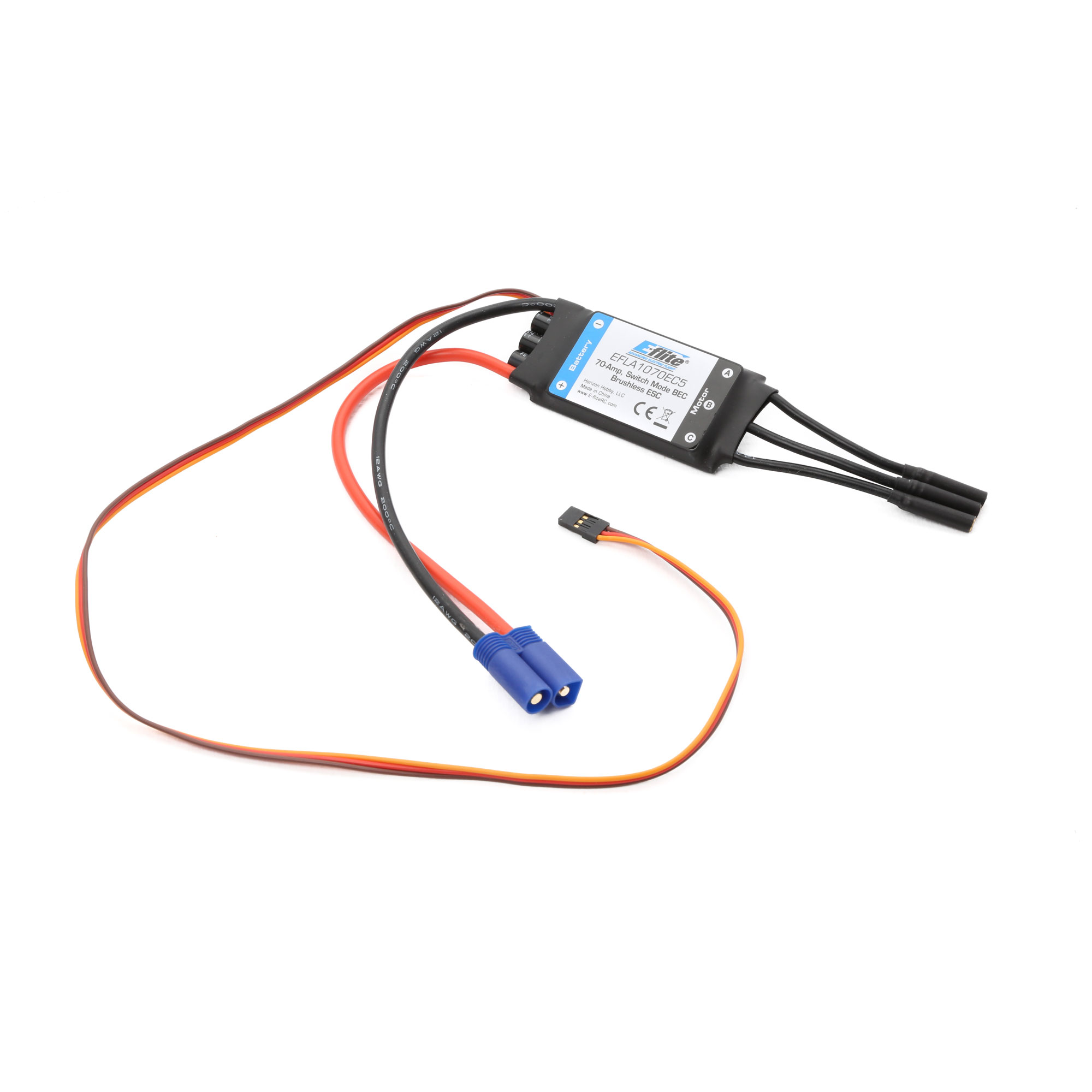 E Flite 70 Amp Switch Mode Bec Brushless Esc With Ec5 Horizon Hobby