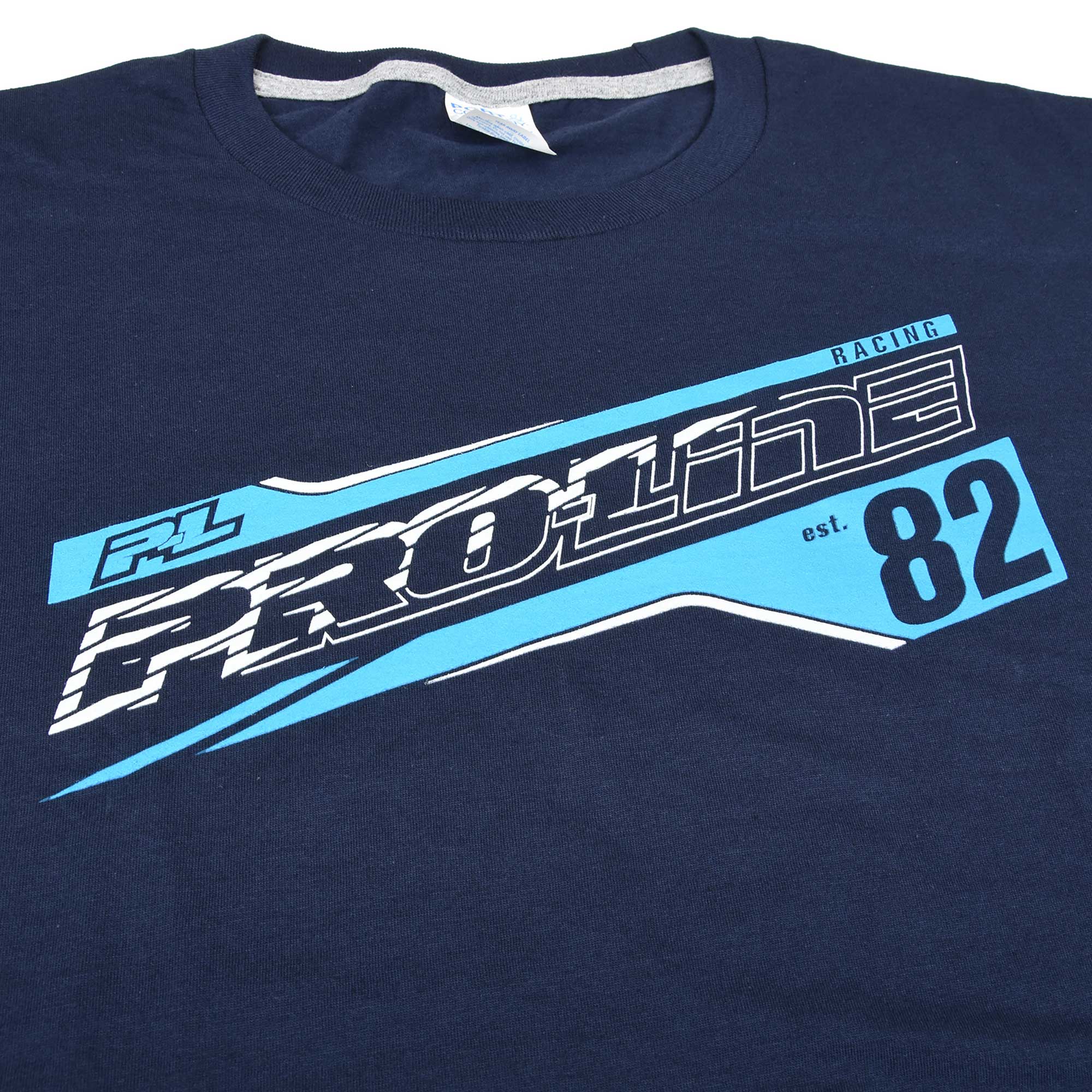 Pro-Line Streak Deep Navy T-Shirt, Small