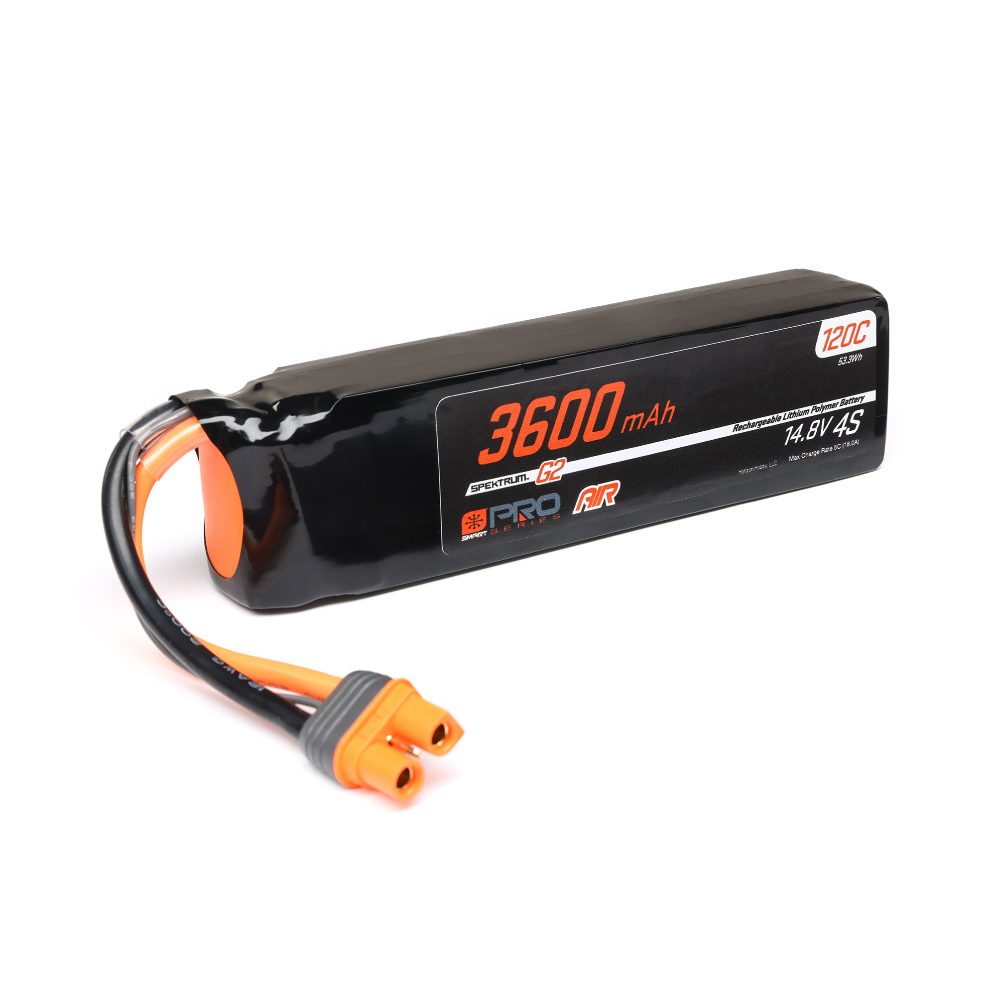 14.8V 3600mAh 4S 120C Smart G2 Pro Air LiPo Battery: IC3