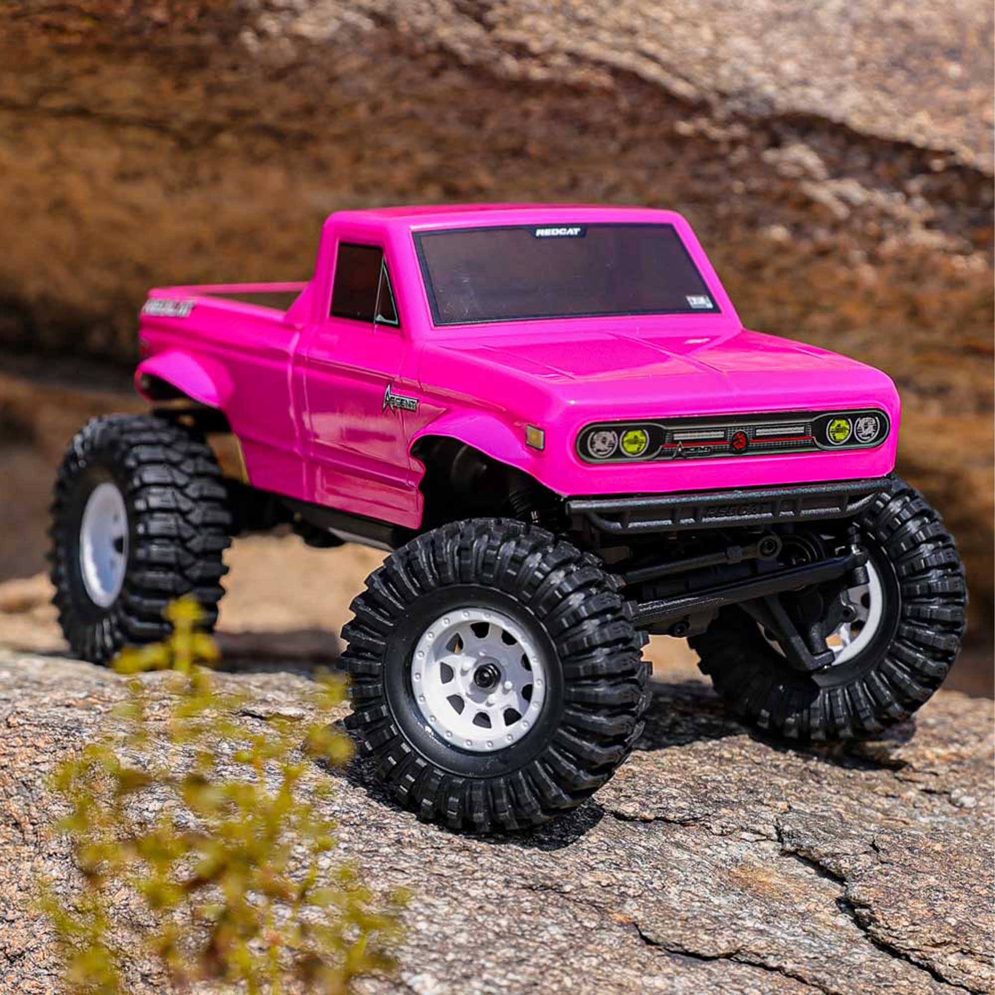 1/18 Ascent-18 4x4 Brushed Electric Rock Crawler RTR, Pink