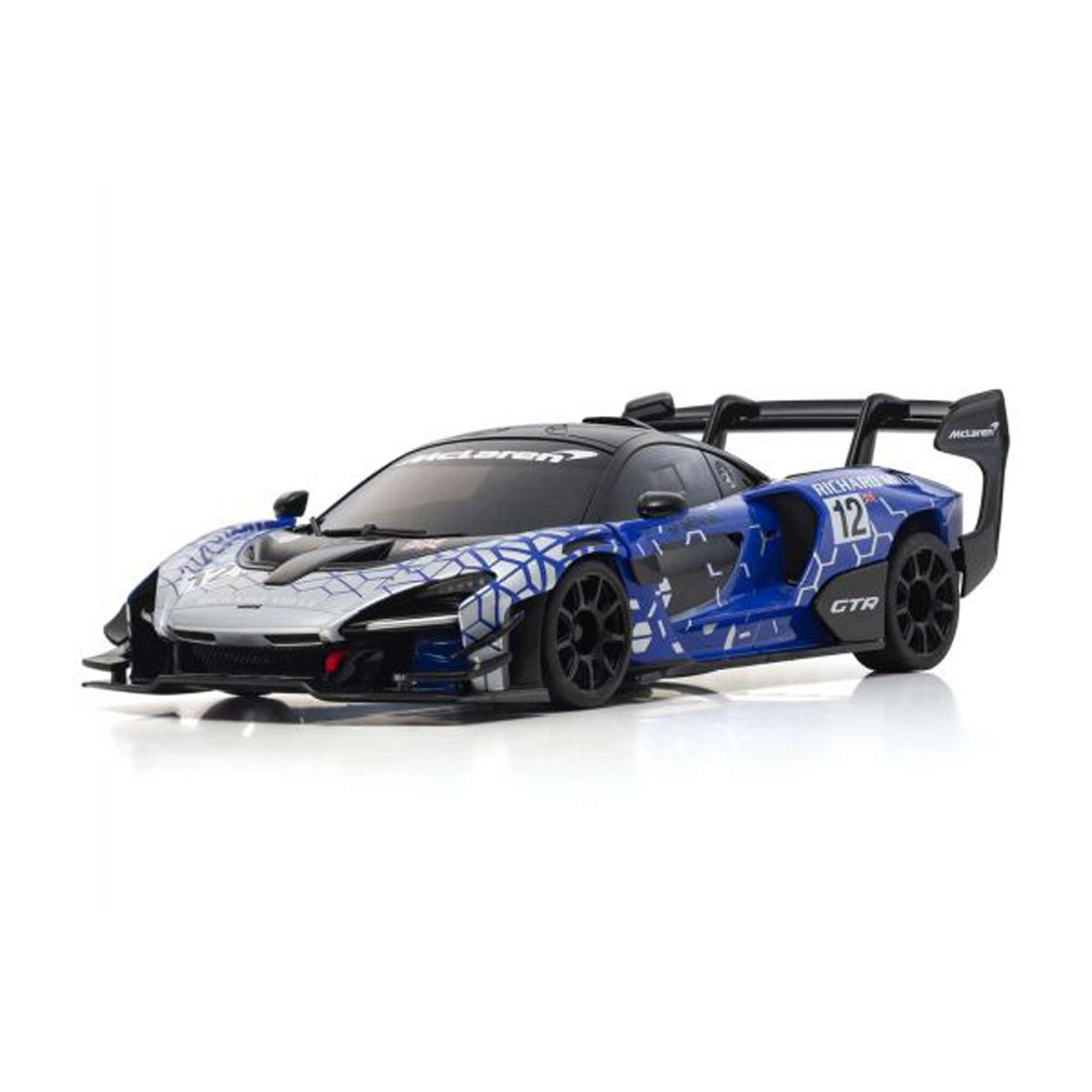 Kyosho 1/28 McLaren Senna GTR MINI-Z RWD RTR, Blue | Horizon Hobby