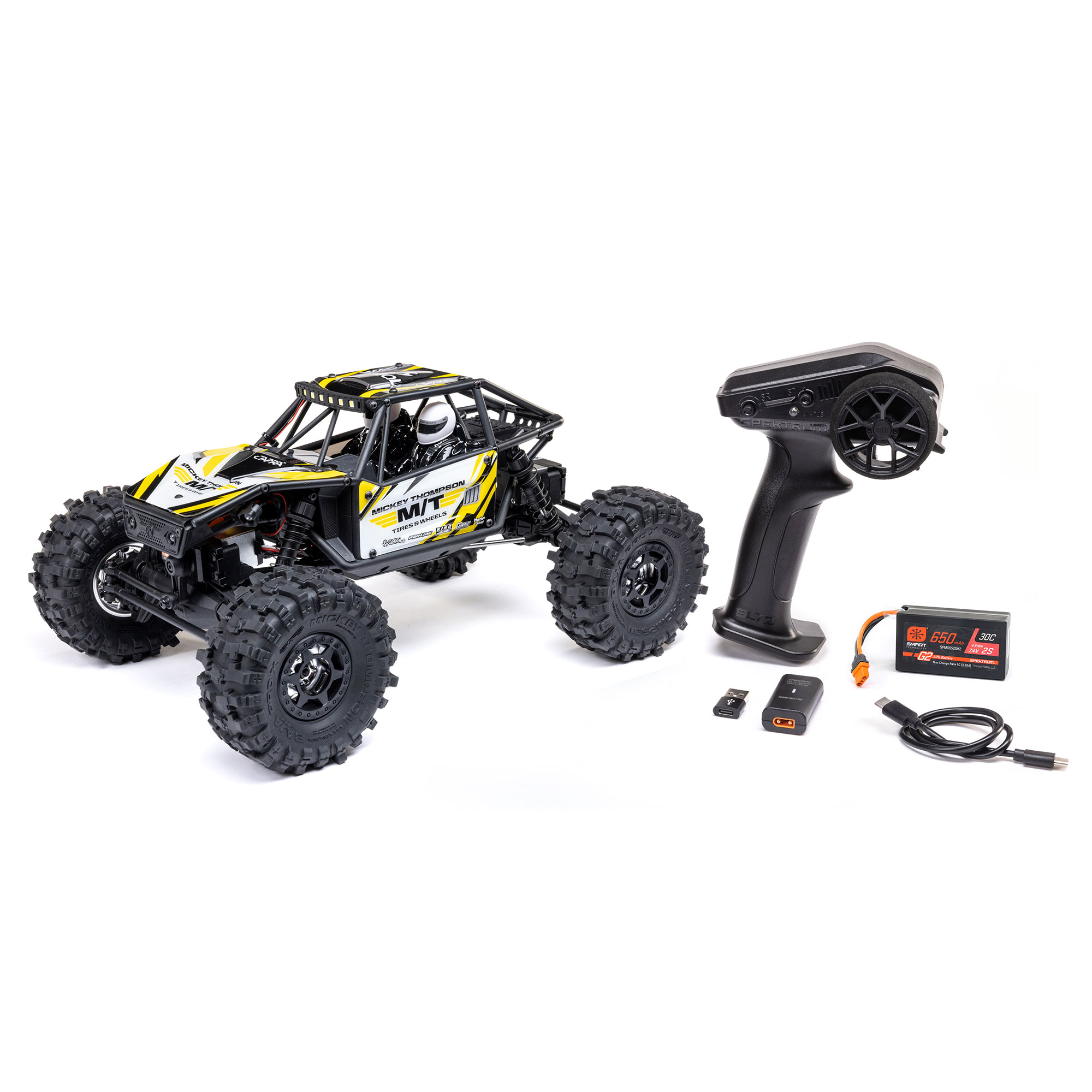 1/18 UTB18 Capra 4WS 4WD Trail Buggy RTR with Battery & Charger, Yellow