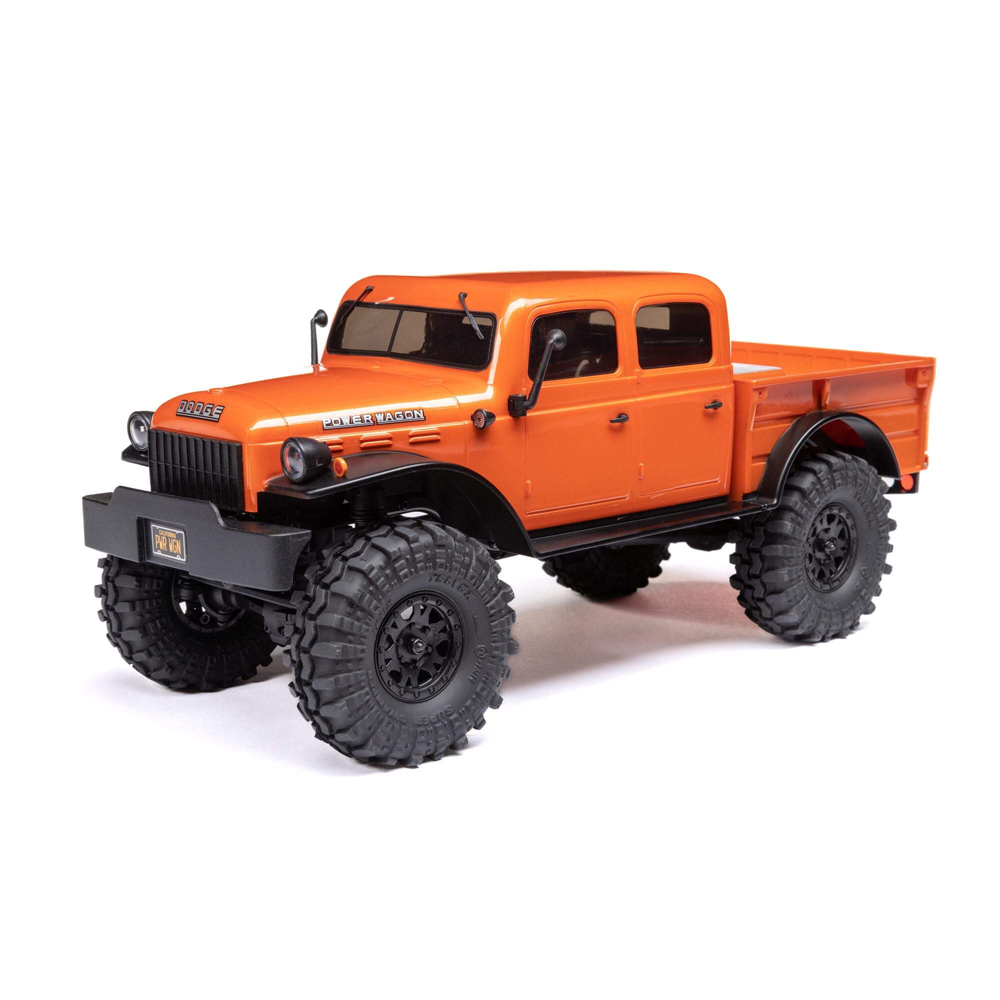 1/24 SCX24 Dodge Power Wagon 4WD Rock Crawler Brushed RTR, Green