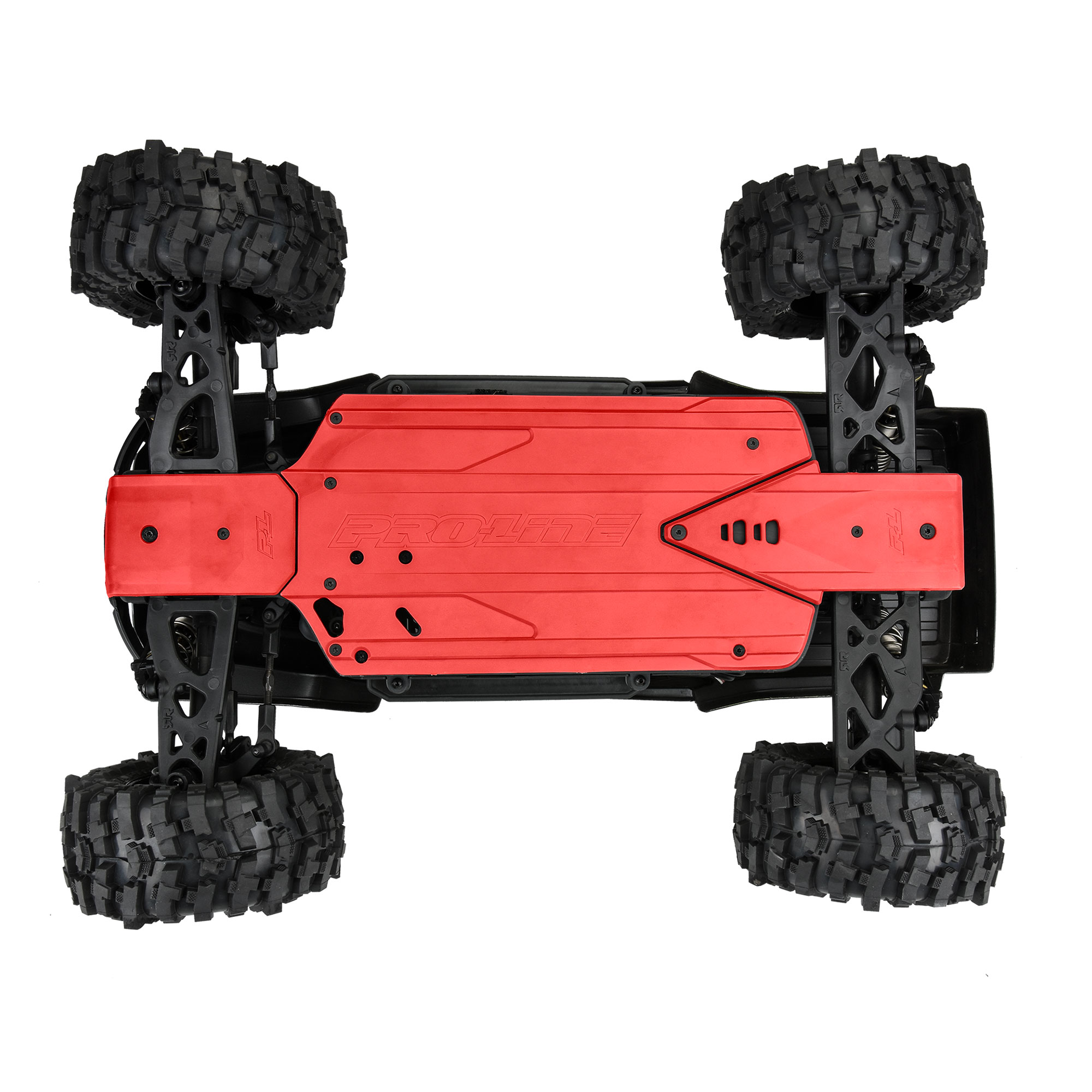 Bash Armor Chassis Protector (Red) for ARRMA 3S Long WB