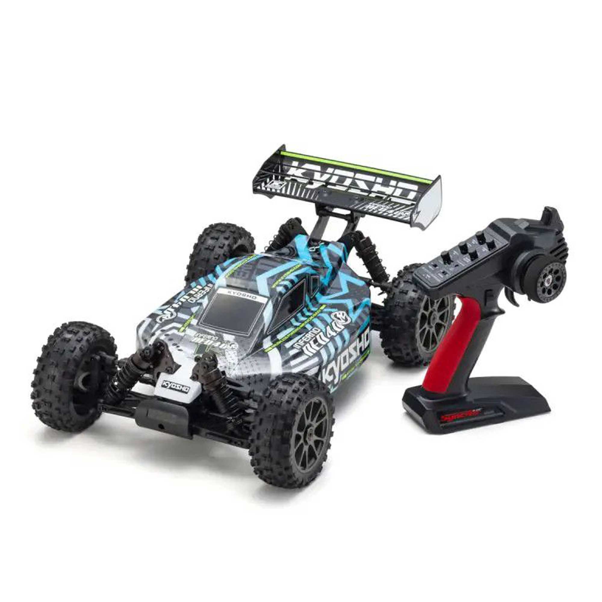 1/8 INFERNO NEO 4.0 VE White/Turquoise