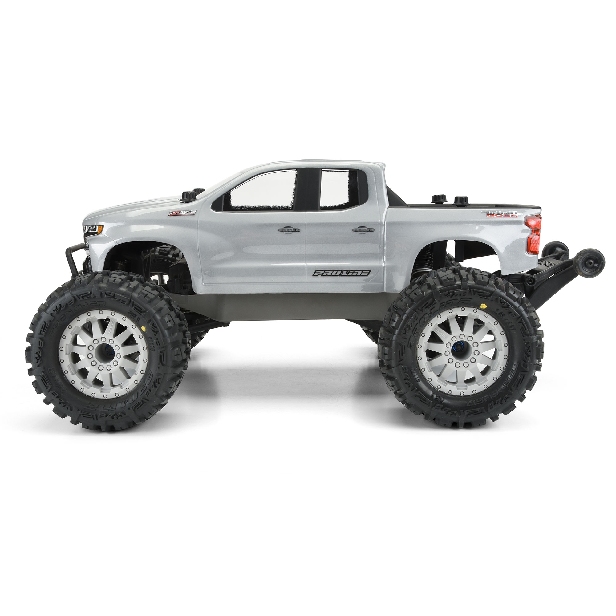 1/10 2019 Chevy Silverado Z71 Trail Boss Clear Body: Stampede 4x4