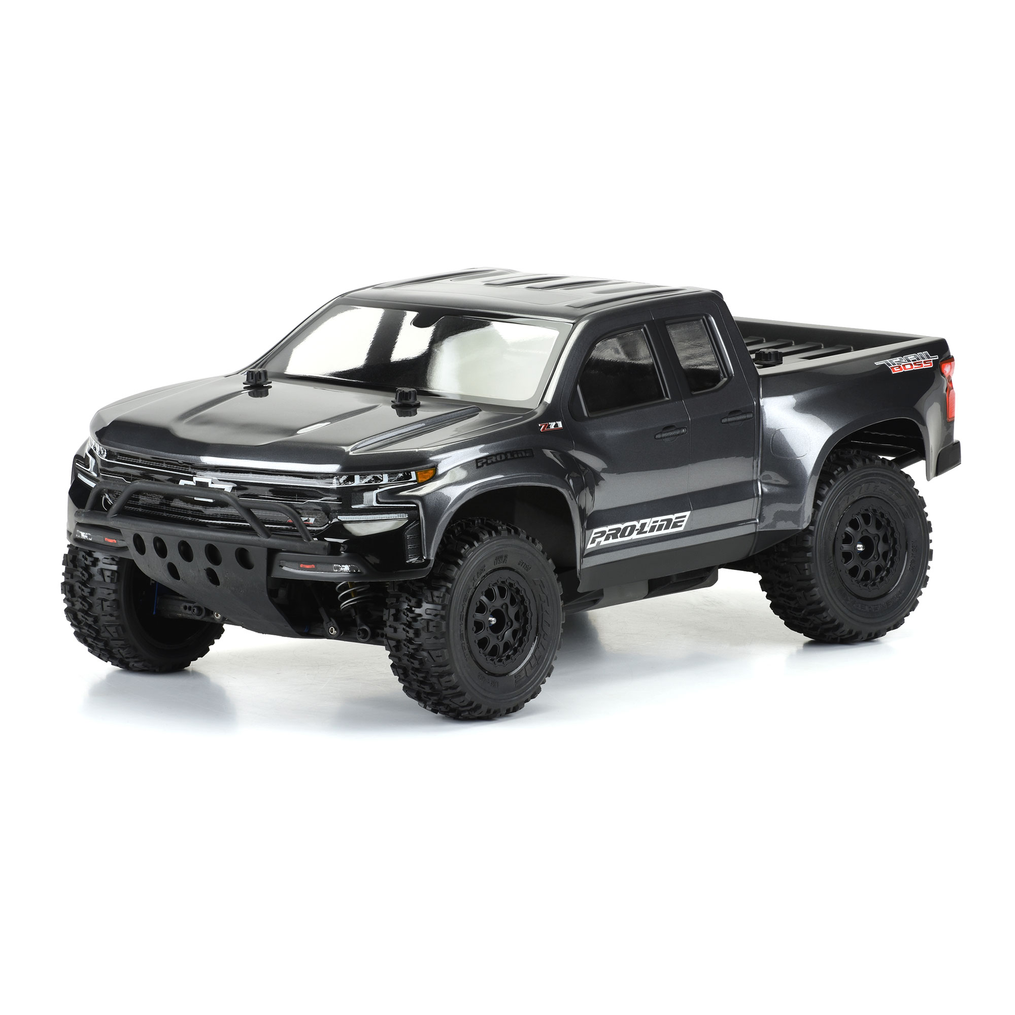 1/10 2019 Chevy Silverado Z71 Trail Boss Clear Body: Short Course