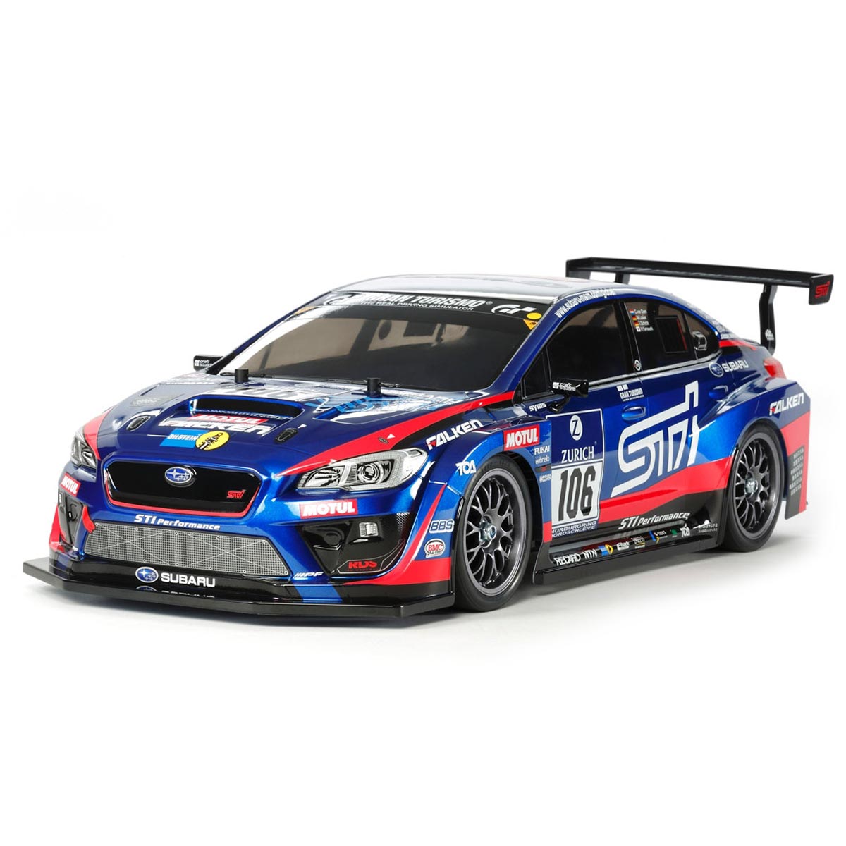 Tamiya 1/10 Subaru WRX STI 24-Hour Nurburgring TT-02 4x4 On-Road 