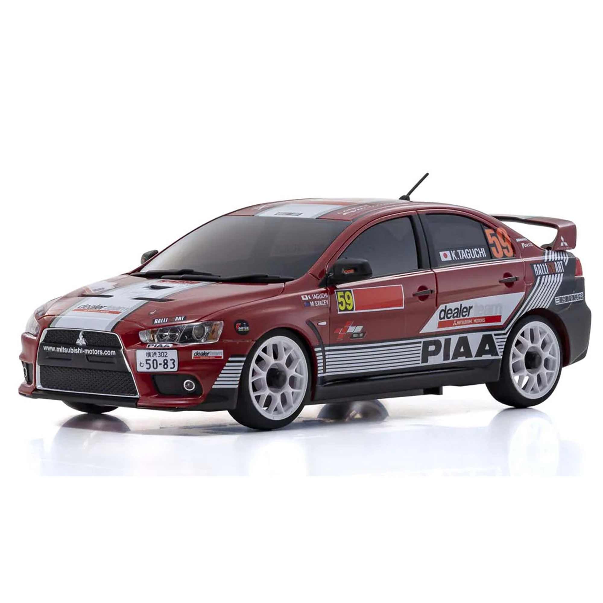 Kyosho 1/28 Mitsubishi Lancer Evolution X Mitsubishi Motors Dealer