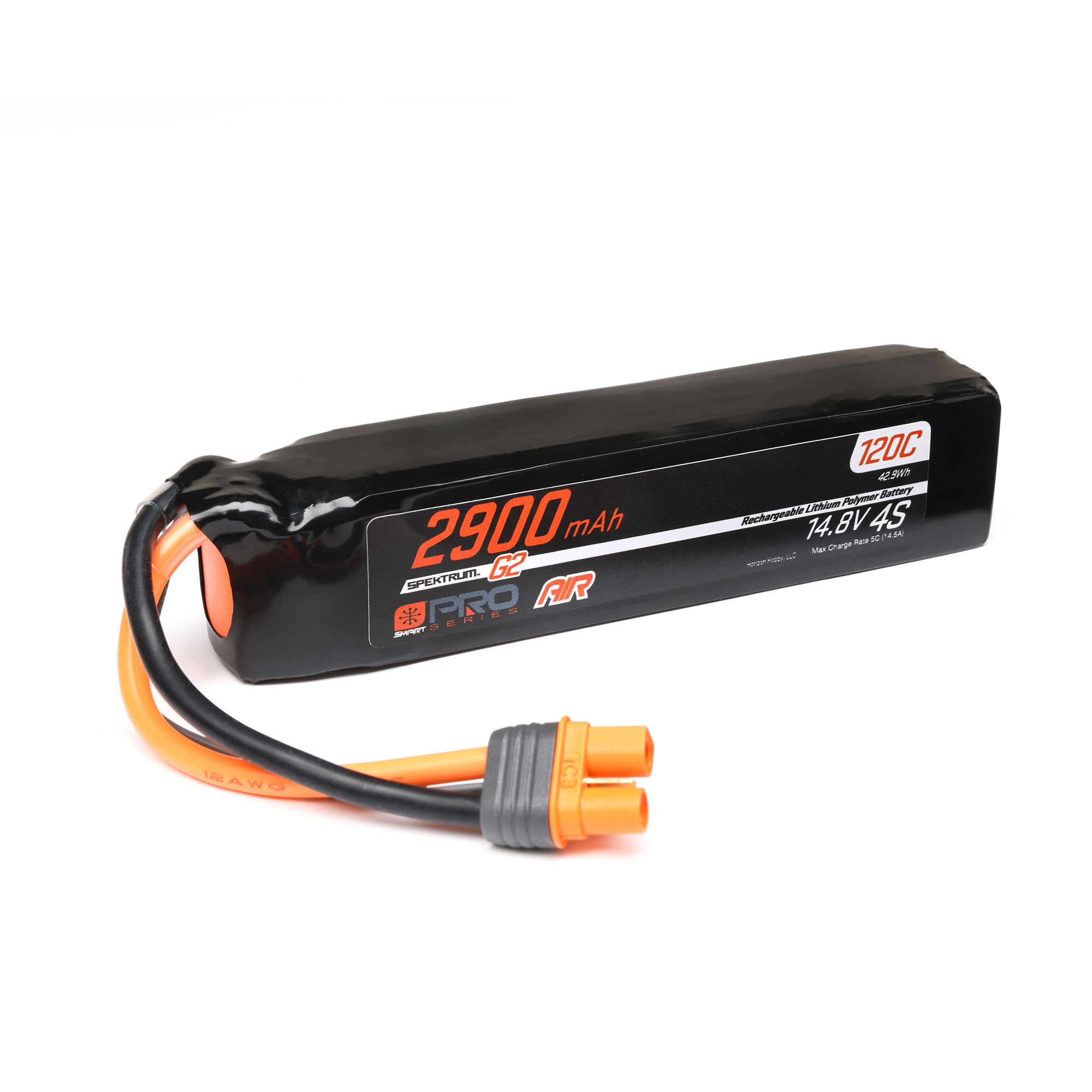 14.8V 2900mAh 4S 120C Smart G2 Pro Air LiPo Battery: IC3