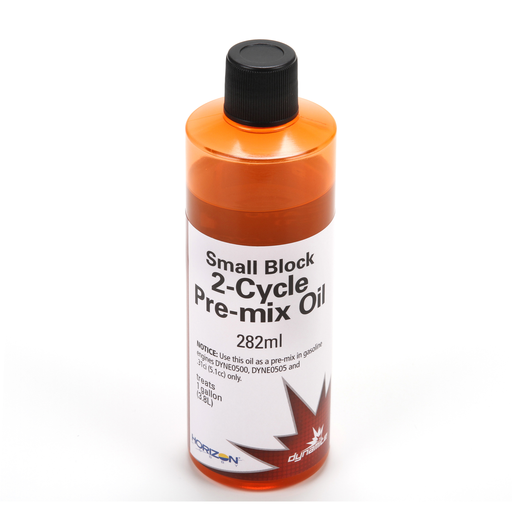 Mini-HowTo 2-stroke oil bottle, pre-measured for 5L of gas at 32:1 -  FlyingGiants
