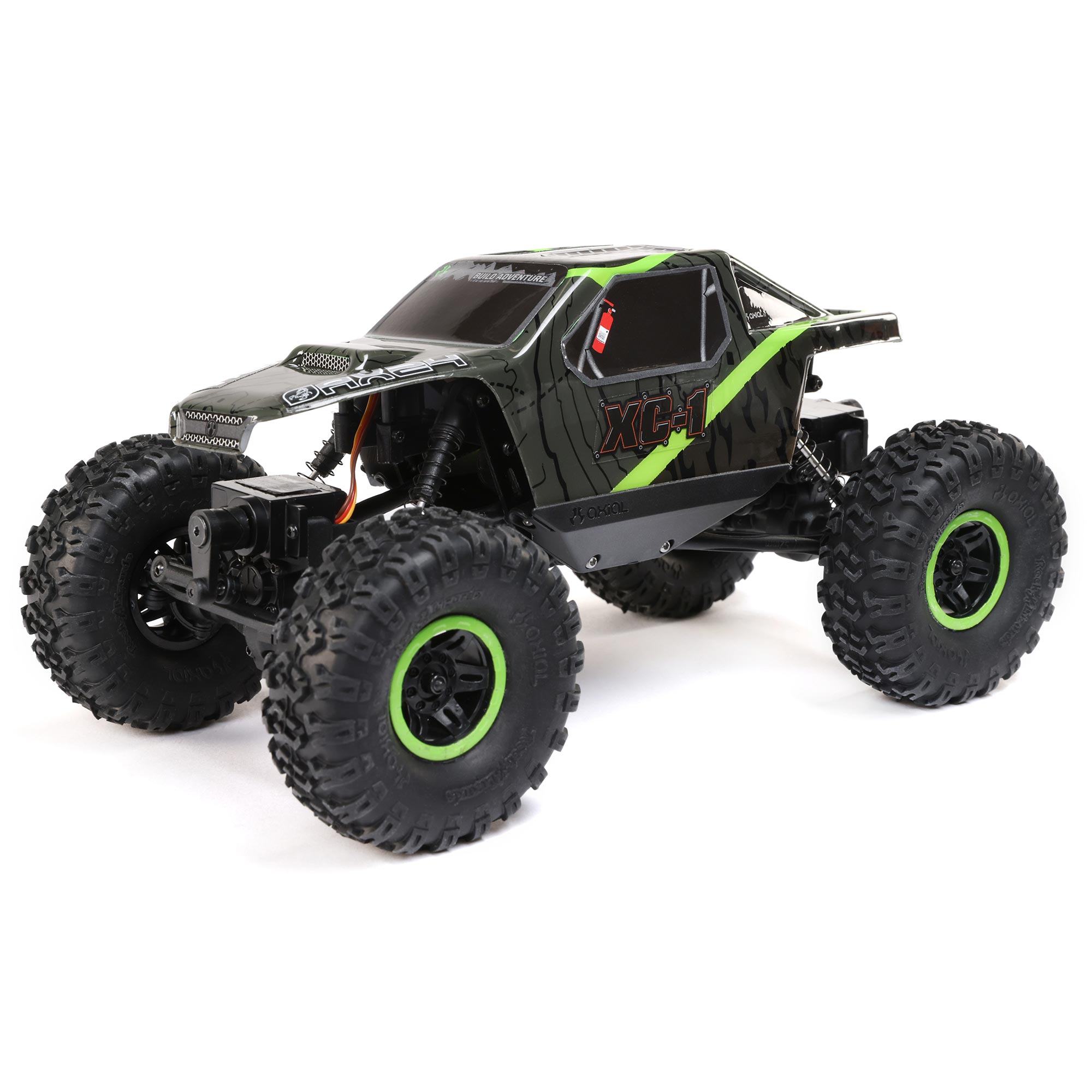 Axial SCX24 Deadbolt RTR 1/24 Brushed 4WD Crawler, Green AXI90081T2