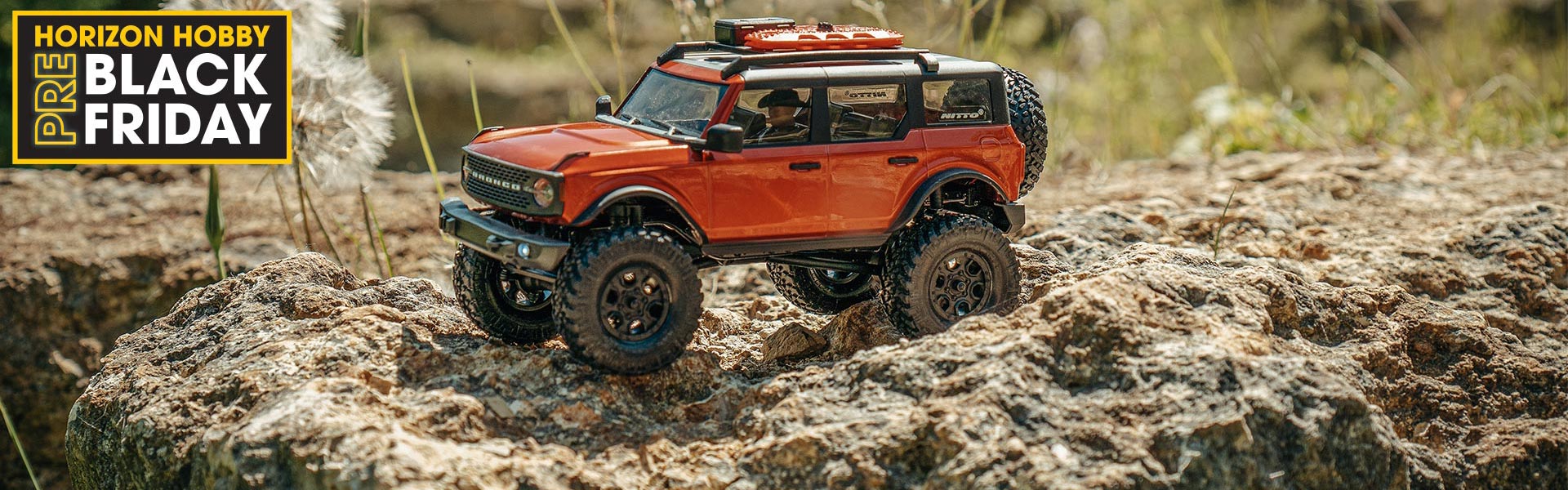 Axial 1/24 SCX24 2021 Ford Bronco 4WD Truck Brushed Ready-to-Run RC Rock Crawler