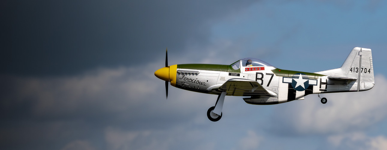 E-flite P-51D Mustang 1.0m RC Plane