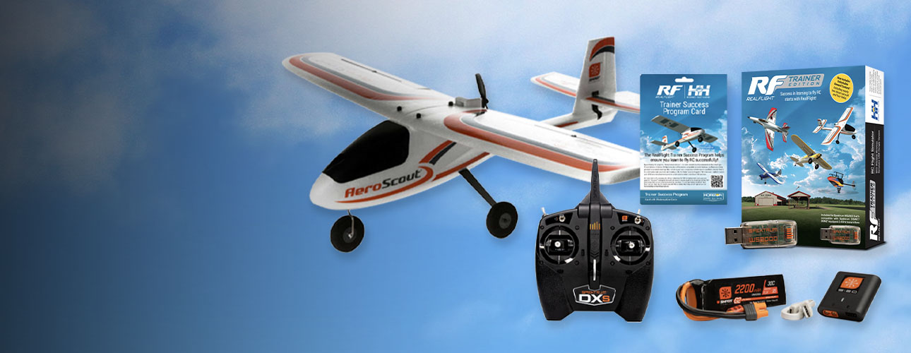 HobbyZone AeroScout S 1.1m RTF