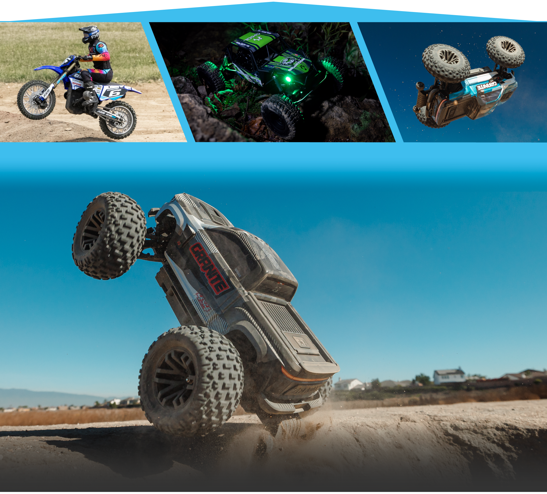 Factory Tour Page Product Showcase