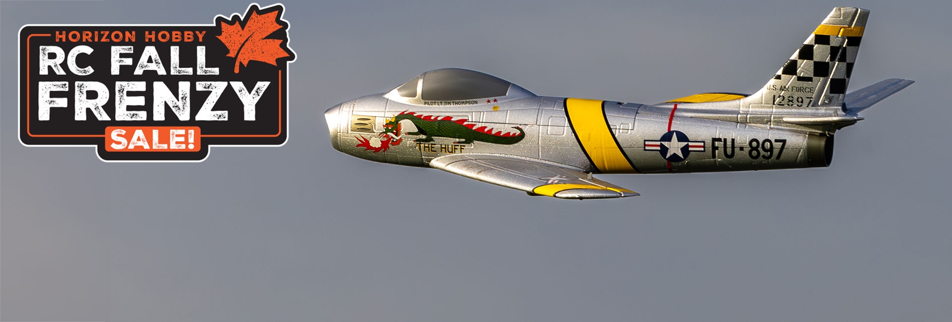 Order the E-flite F-86 Sabre 30mm EDF Bind-N-Fly RC Jet with AS3X and SAFE