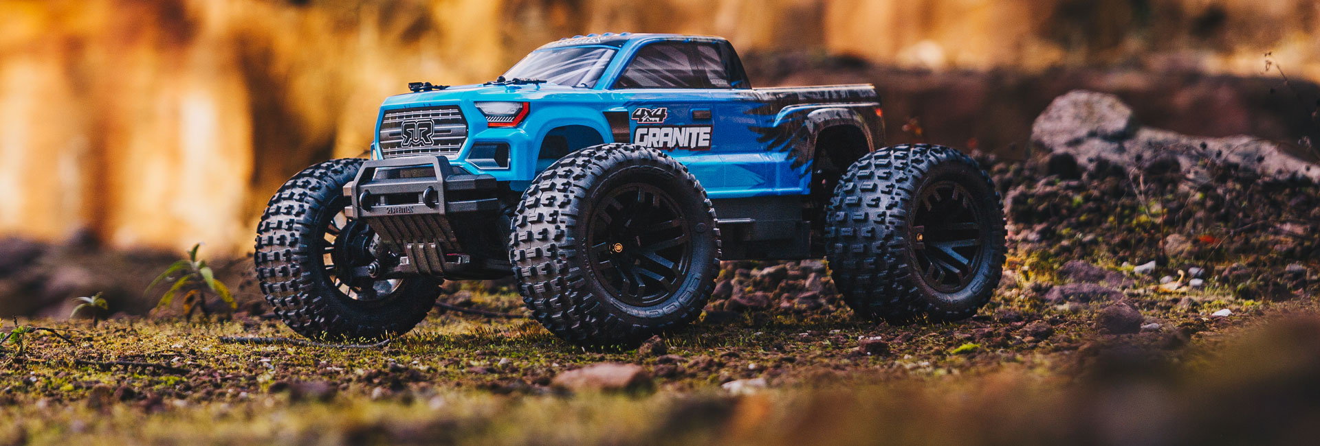 Shop the ARRMA GRANITE MEGA 550 Brushed 4X4 Ready-to-Run RC Monster Truck