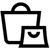 klarna shopping cart icon