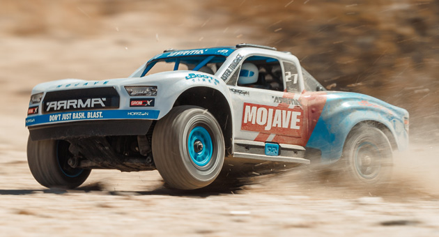 ARRMA 1/16 MOJAVE GROM 223S DSC 4X4 Ready-to-Run Brushless RC Desert Truck