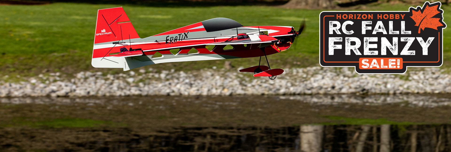 Order the E-flite Eratix 3D Flat Foamy 860mm Bind-N-Fly RC Plane with AS3X & SAFE